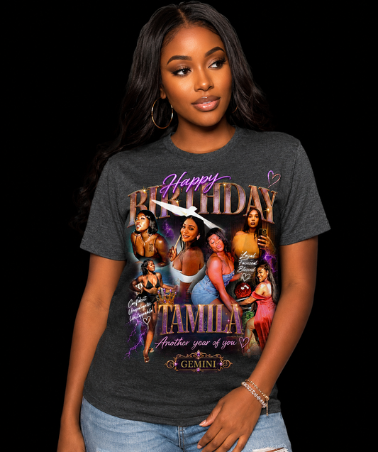Tam's SURPRISE Birthday T-Shirt Order