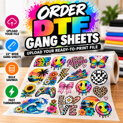 Upload Your Gang Sheet